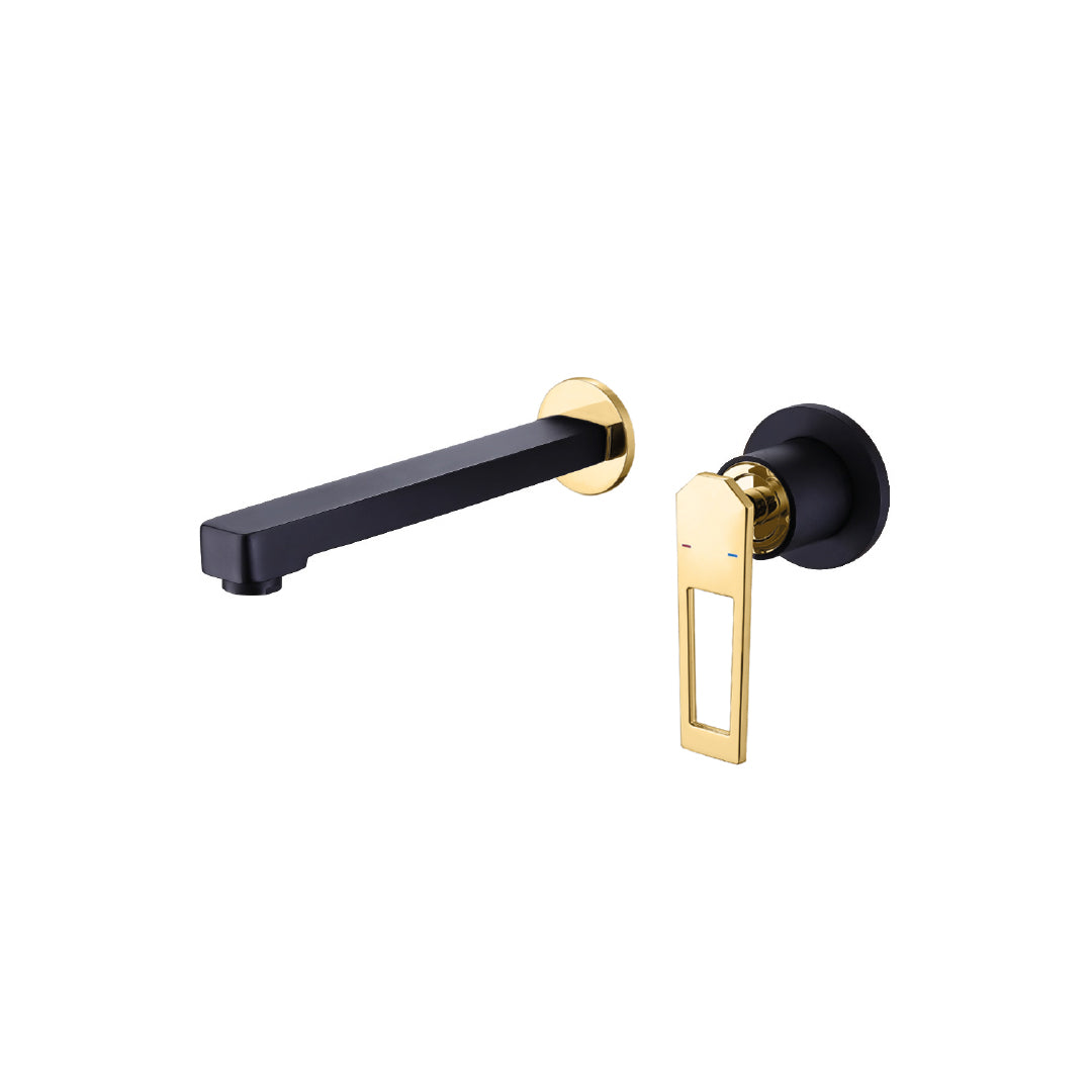 Mezcladora Monoc.P/Bowl Pared Sexy Soul Bronce Black & Gold - Fratelli Premium